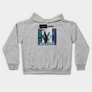 Light and Dark Kids Hoodie